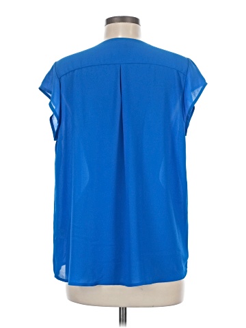 Skies Are Blue Short Sleeve Blouse (view 2)