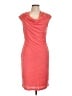 Connected Apparel Orange Cocktail Dress Size 12 - photo 1