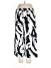 DKNY Print White Linen Pants Size L - photo 1