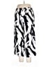 DKNY Print White Linen Pants Size L - photo 2