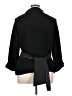 Larry Levine 100% Polyester Black Blazer Size XL - photo 2