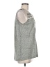 Tiny Gray Sleeveless Blouse Size M - photo 4