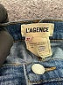 L'Agence Hearts Blue Jeans Size 27 waist - photo 7