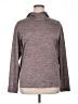 WHITE SIERRA Gray Burgundy Long Sleeve Top Size L - photo 1