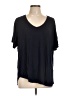 Halogen Black Short Sleeve T-Shirt Size L - photo 1