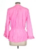 Boston Proper Solid Pink 3/4 Sleeve Blouse Size 10 - photo 2
