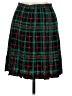 Carlisle 100% Silk Plaid Green Silk Skirt Size 8 - photo 2