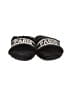 Nicole Miller Black Sandals Size 8 1/2 - photo 2