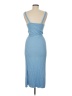 Hem & Thread Blue Casual Dress Size M - photo 2