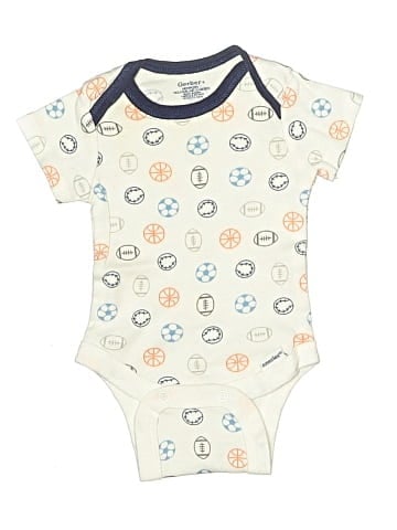 Gerber Short Sleeve Onesie (view 1)
