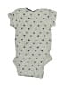Gerber 100% Cotton Print Gray Short Sleeve Onesie Size 3-6 mo - photo 2