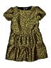 Crewcuts 100% Polyester Animal Print Yellow Dress Size 14 - photo 1