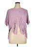 Love J 100% Viscose Purple Poncho Size XL - photo 1