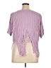 Love J 100% Viscose Purple Poncho Size XL - photo 2