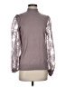 Absolutely Famous Gray Long Sleeve Blouse Size S - photo 1