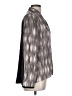 T Tahari 100% Polyester Gray Long Sleeve Blouse Size L - photo 4