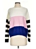 Love By Design Color Block Pink Pullover Sweater Size S - photo 1