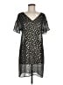 Unbranded Stars Gray Casual Dress Size M (estimated) - photo 1