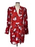WAYF 100% Polyester Red Casual Dress Size L - photo 1