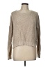 Pink Rose Metallic Tan Pullover Sweater Size L - photo 1
