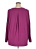 Athleta Purple 3/4 Sleeve Top Size XL - photo 2