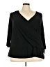 Studio 1940 Black 3/4 Sleeve Blouse Size 30 - 32 - photo 1