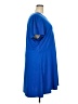 Reel Legends Solid Blue Casual Dress Size 3X - photo 4