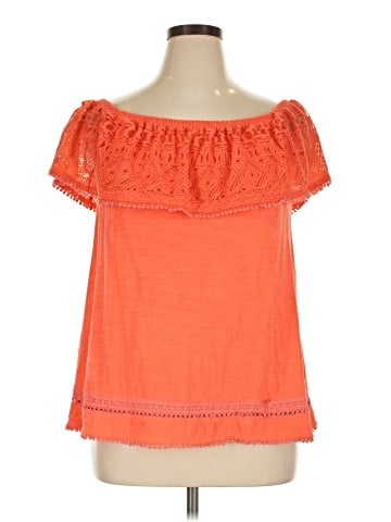 Lane Bryant Short Sleeve Top (view 1)