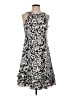 MSK Graphic Black Cocktail Dress Size S - photo 1