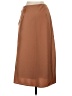 Unbranded Solid Brown Casual Skirt Size 2 - photo 2