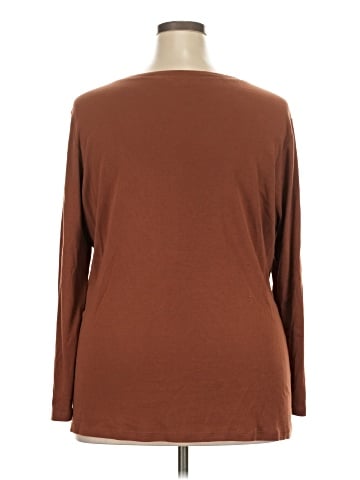 Caslon Long Sleeve Top (view 2)
