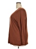 Caslon Brown Long Sleeve Top Size 4X - photo 5