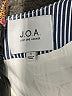 JOA 100% Polyester Stripes Blue Casual Dress Size S - photo 7