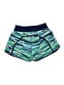 Lululemon Athletica Stripes Blue Athletic Shorts Size 6 - photo 2