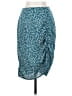 Shein Teal Casual Skirt Size S - photo 1