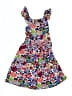 Star Ride Print Blue Dress Size M (kids) - photo 1