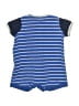 Carter's 100% Cotton Blue Short Sleeve Onesie 3-6 MO / 6 MO - photo 2