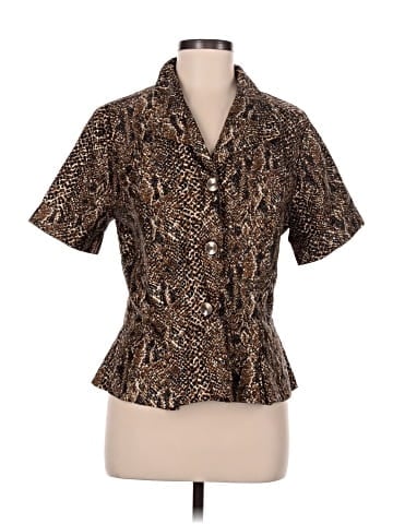 Sag Harbor Short Sleeve Blouse (view 1)