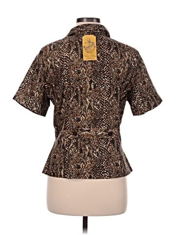 Sag Harbor Short Sleeve Blouse (view 2)
