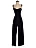 Tildon 100% Polyester Solid Black Jumpsuit Size XS - photo 1