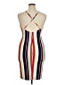 Assorted Brands Stripes Yellow Cocktail Dress Size 1X - photo 2