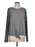 Gap Fit Gray Long Sleeve T-Shirt Size L - photo 1