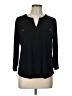 Ellen Tracy Black 3/4 Sleeve Blouse Size L - photo 1