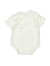 Assorted Brands Ivory Short Sleeve Onesie Size 0-3 mo - photo 2