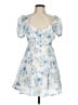 Blu Pepper Floral Blue Cocktail Dress Size M - photo 1