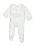 Jacadi Ivory Long Sleeve Onesie Size 0-3 mo - photo 2