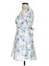 Blu Pepper Floral Blue Cocktail Dress Size M - photo 5