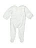 Jacadi Ivory Long Sleeve Onesie Size 0-3 mo - photo 1