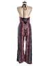 Flying Tomato 100% Rayon Paisley Red Jumpsuit Size M - photo 2
