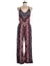 Flying Tomato 100% Rayon Paisley Red Jumpsuit Size M - photo 1